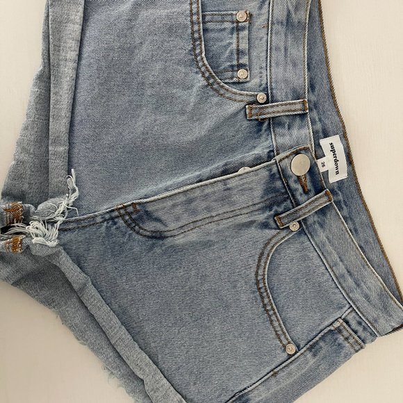 SUPERDOWN -  kathleen denim short - Picture 5 of 5